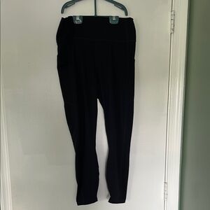 Navy Fabletics Pure Luxe Leggings